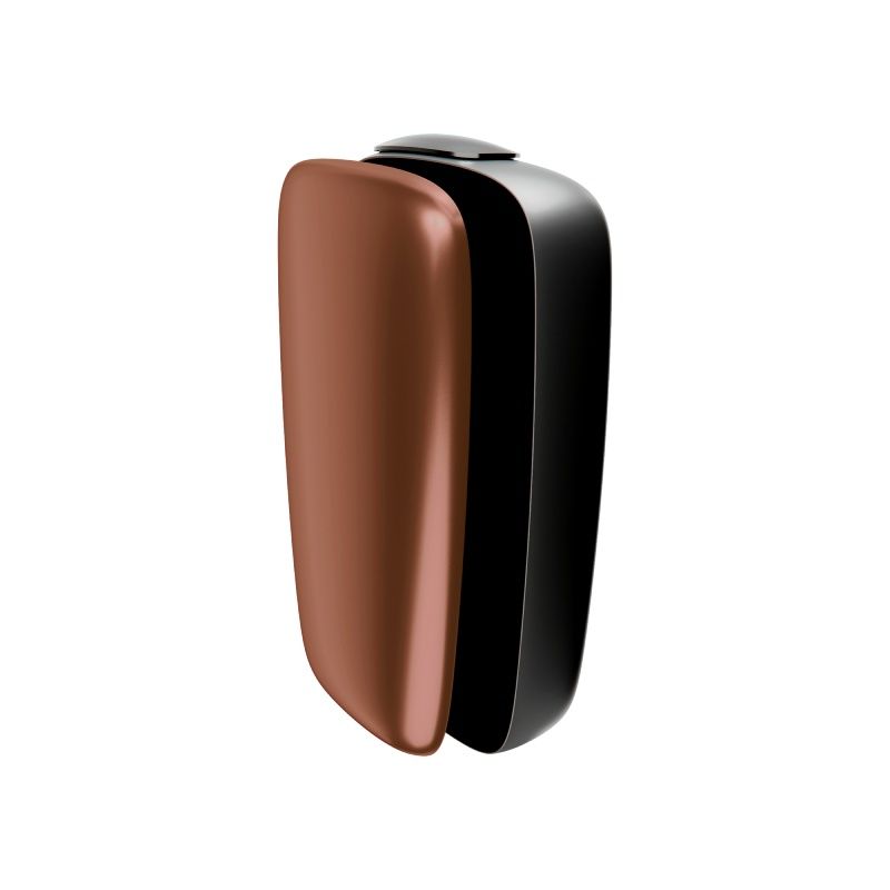 Ploom X Advanced Bronze Glaze ön panelinin cihazla birləşdirilməsi göstərilir

