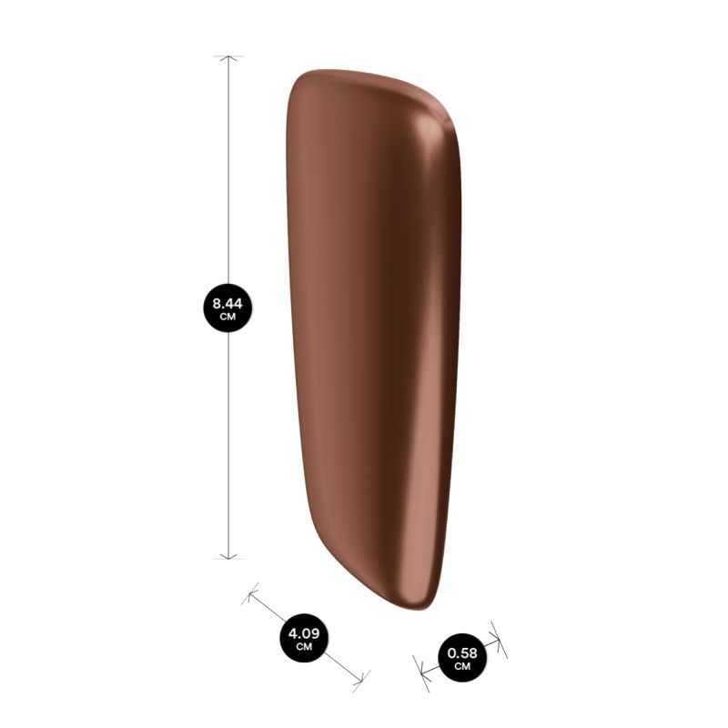 Ploom X Advanced Bronze Glaze ön panelinin ölçüləri
