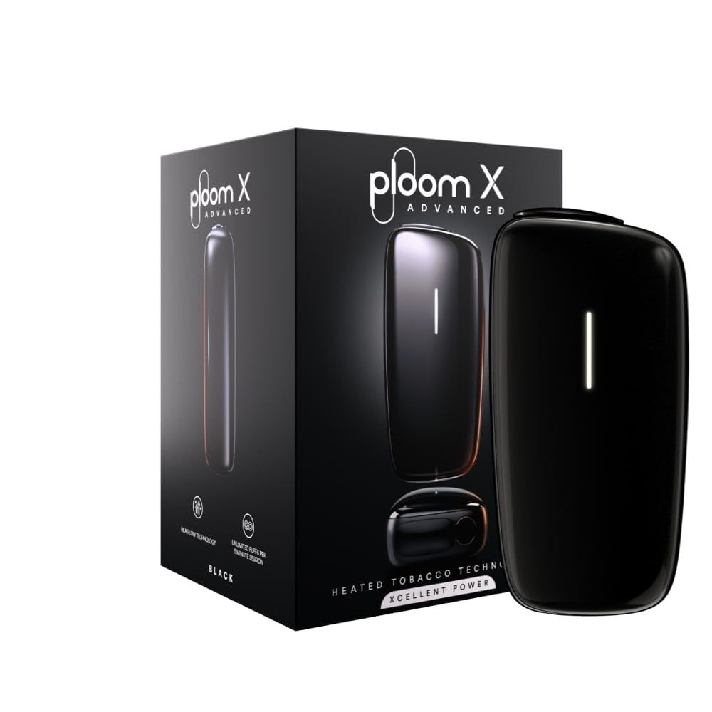 Ploom X Advanced Black packaging 
