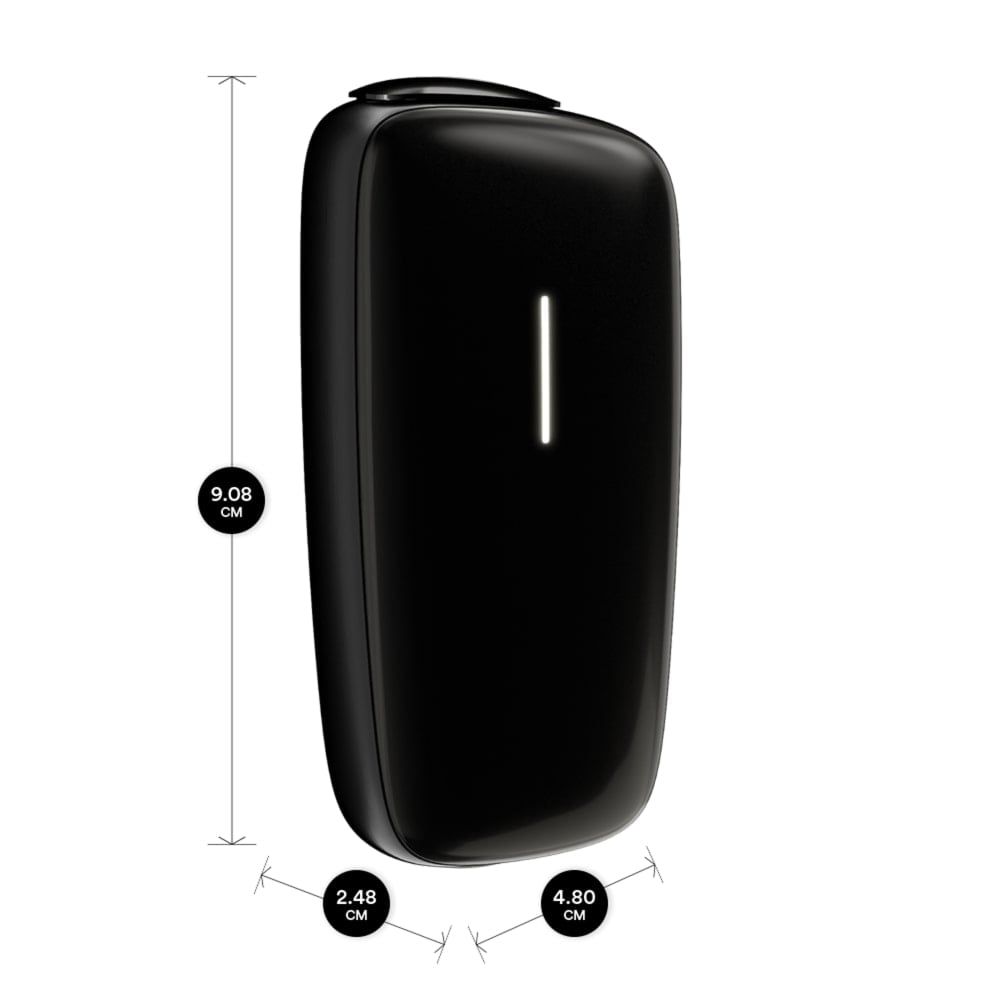 Ploom X Advanced Black dimensions
